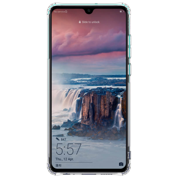Husă pentru smartphone Huawei P30 Nillkin/ Back/ TPU/ Transparent White photo 3