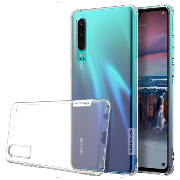 Husă pentru smartphone Huawei P30 Nillkin/ Back/ TPU/ Transparent White photo 4