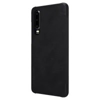 Чехол для смартфона Huawei P30 Nillkin/ Flip Cover/ Кожа/ Черный photo 3
