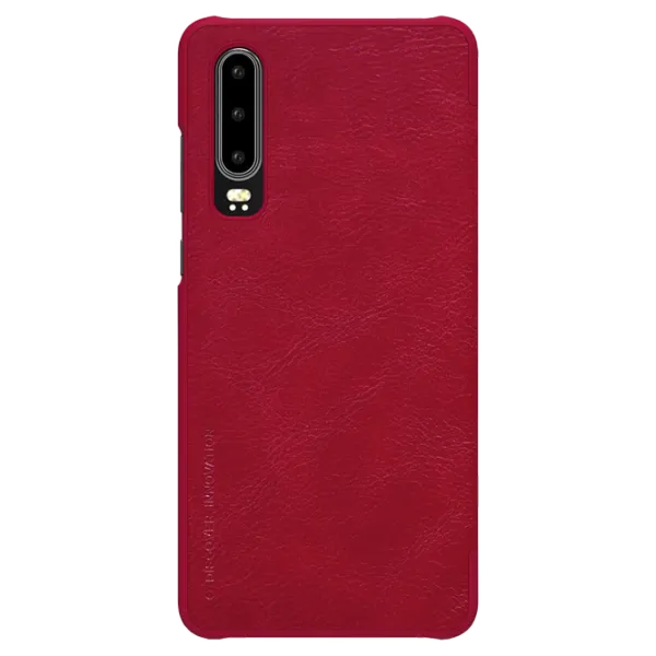 Husă pentru smartphone Huawei P30 Nillkin/ Flip Cover/ Piele/ Red photo 2