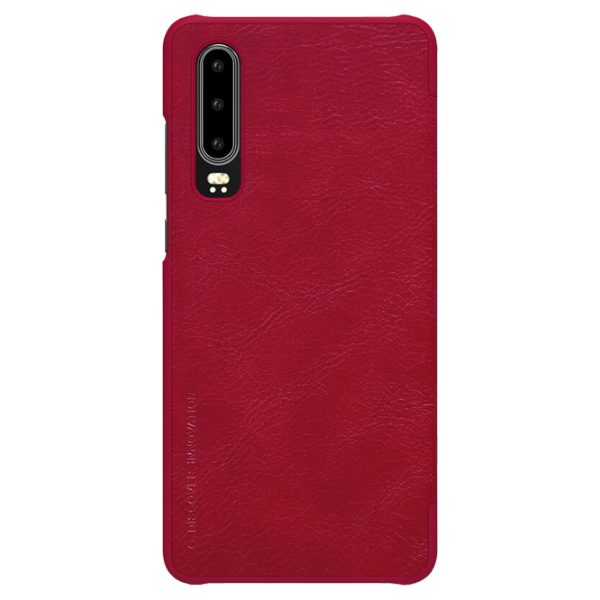 Husă pentru smartphone Huawei P30 Nillkin/ Flip Cover/ Piele/ Red photo 2
