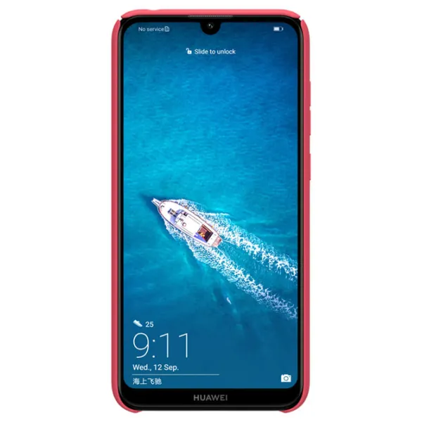 Husă pentru smartphone Huawei Y7 2019 Nillkin/ Back/ PP/ Red photo 2
