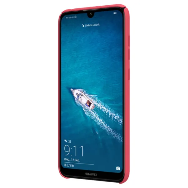 Husă pentru smartphone Huawei Y7 2019 Nillkin/ Back/ PP/ Red photo 3