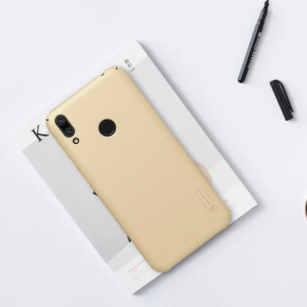 Husă pentru smartphone Huawei Y7 2019 Nillkin/ Back/ PP/ Gold photo 4