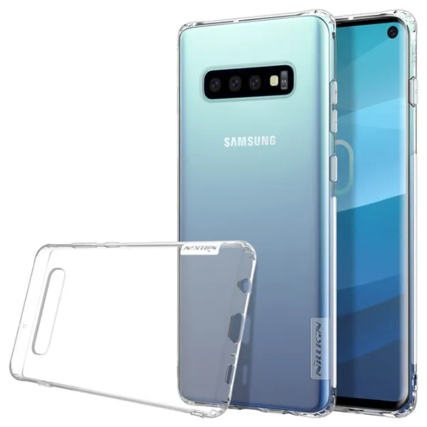 Чехол для смартфона Samsung Galaxy S10e Nillkin/ Back/ TPU/ Прозрачный Белый photo 4