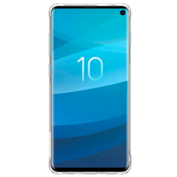 Чехол для смартфона Samsung Galaxy S10 Nillkin/ Back Ultra Thin/ TPU/ Белый Прозрачный photo 3