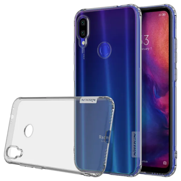 Husă pentru smartphone Xiaomi Redmi Note 7 Nillkin/ Back/ TPU/ Transparent Gray photo 4 Husă pentru smartphone Xiaomi Redmi Note 7 Nillkin/ Back/ TPU/ Transparent Gray photo 4