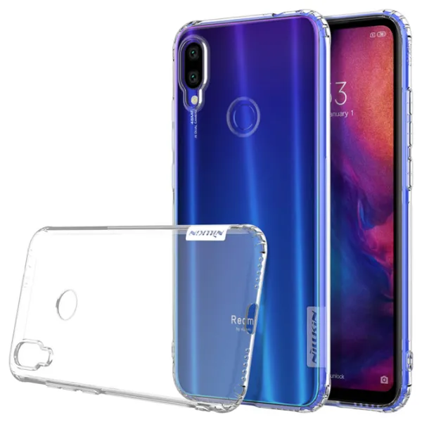 Husă pentru smartphone Xiaomi Redmi Note 7 Nillkin/ Back/ TPU/ Transparent White photo 4 Husă pentru smartphone Xiaomi Redmi Note 7 Nillkin/ Back/ TPU/ Transparent White photo 4