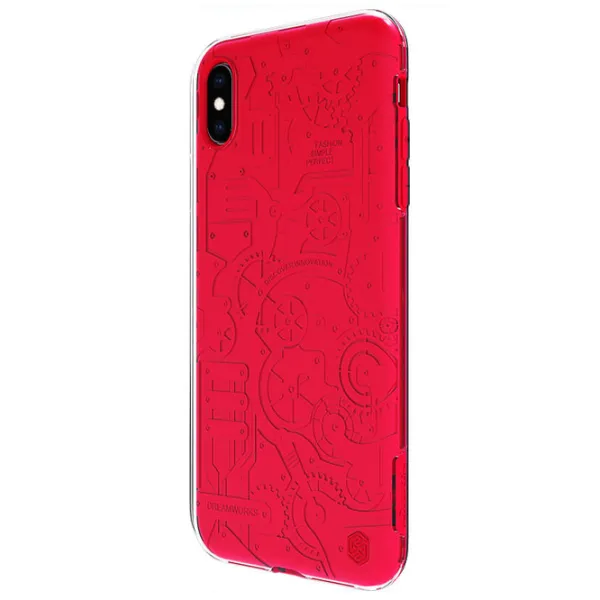 Чехол для смартфона Apple iPhone XS Max Nillkin/ Back/ PC/ TPU/ Красный photo 2