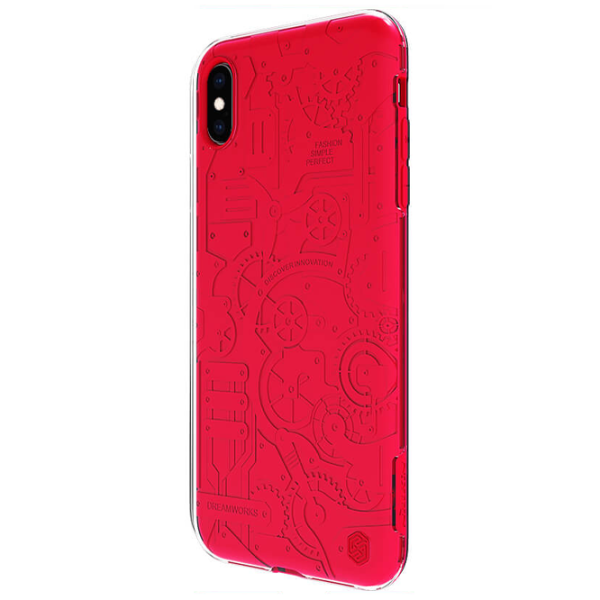 Чехол для смартфона Apple iPhone XS Max Nillkin/ Back/ PC/ TPU/ Красный photo 2