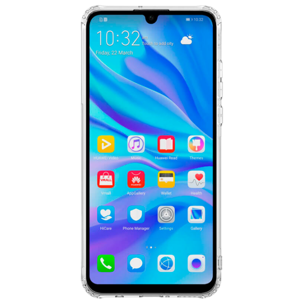 Husă pentru smartphone Huawei P30 Lite Nillkin/ Back/ TPU/ White Transparent photo 3