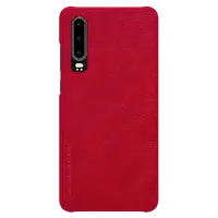 Чехол для смартфона Huawei P30 Lite Nillkin/ Flip Cover/ Кожа/ Красный photo 3