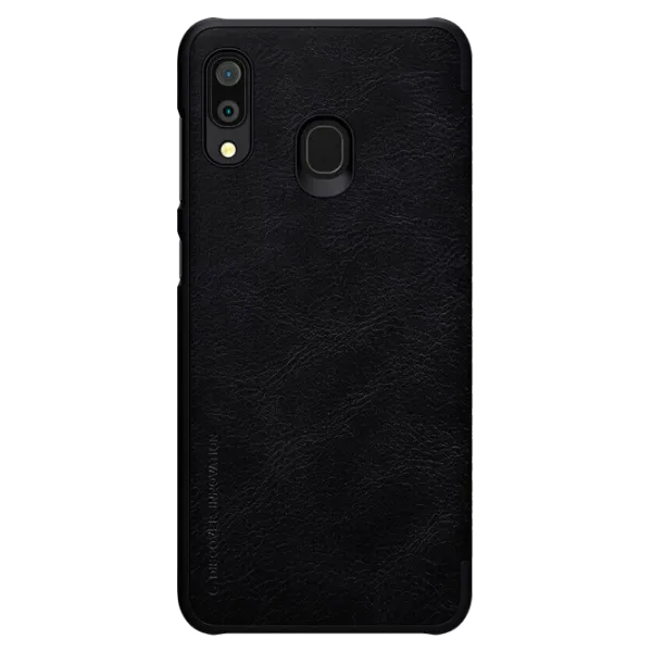 Husa Samsung Galaxy A30 Nillkin Flip Cover/ Leather/ Black photo 2