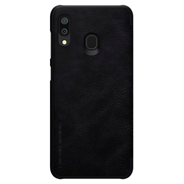 Husa Samsung Galaxy A30 Nillkin Flip Cover/ Leather/ Black photo 2