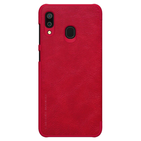 Husa Samsung Galaxy A30 Nillkin Flip Cover/ Leather/ Red photo 2