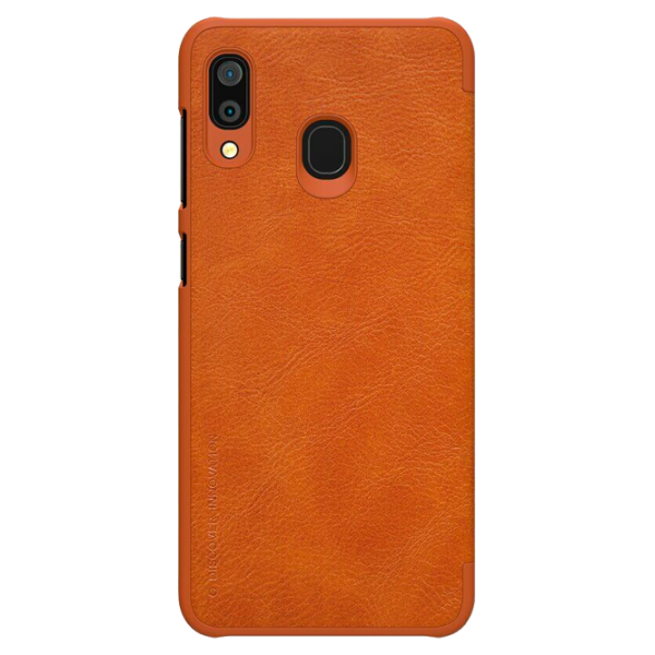 Husa Samsung Galaxy A30 Nillkin Flip Cover/ Leather/ Brown photo 2