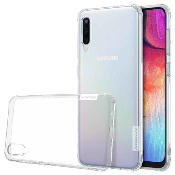 Чехол для смартфона Samsung Galaxy A50/ A30s Nillkin/ Back/ TPU/ Белый Прозрачный photo 4