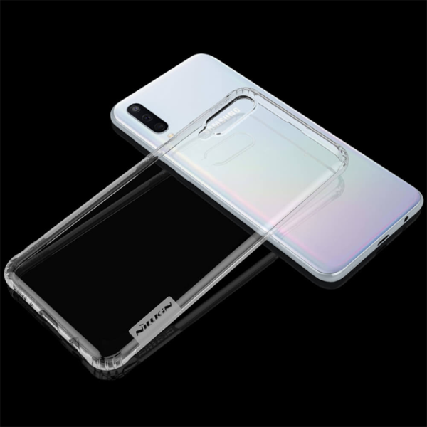 Чехол для смартфона Samsung Galaxy A50/ A30s Nillkin/ Back/ TPU/ Белый Прозрачный photo 5