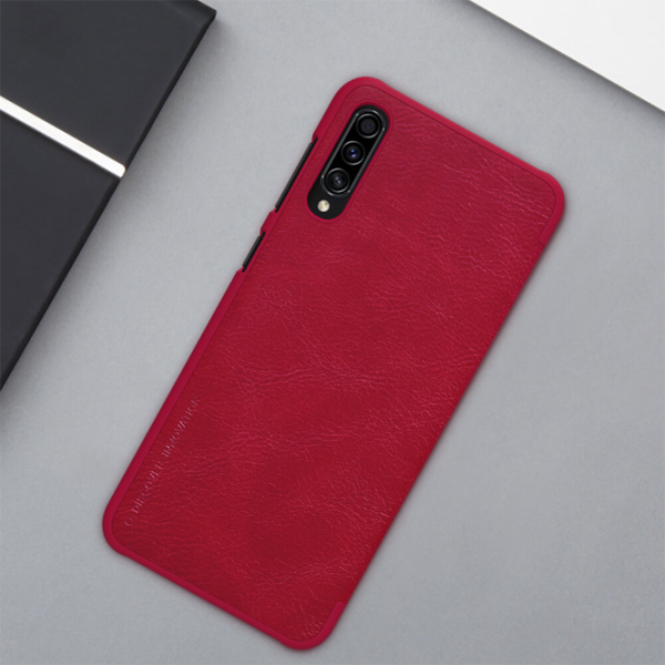 Husă pentru smartphone Samsung Galaxy A50/ A30s Nillkin/ Flip Cover/ Piele/ Red photo 4