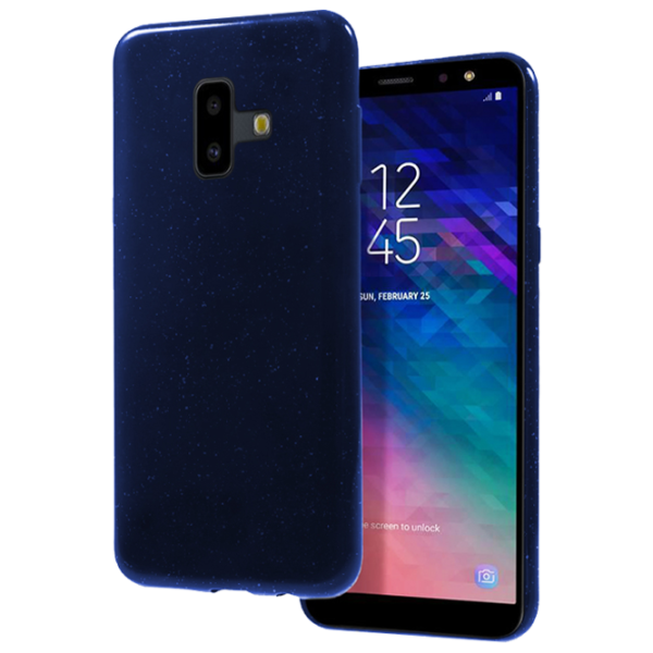 Husă pentru smartphone Samsung Galaxy J6 Plus (2018) Screen Geeks/ Back/ TPU/ Navy Blue photo 2