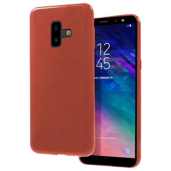 Husă pentru smartphone Samsung Galaxy J6 Plus (2018) Screen Geeks/ Back/ TPU/ Water Melon Red photo 2