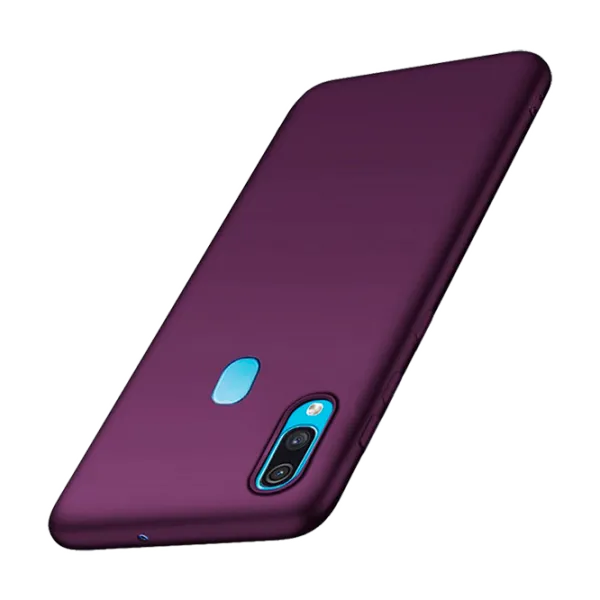 Husă pentru smartphone Samsung Galaxy A40 Screen Geeks/ Back/ TPU/ Wine Red photo 2