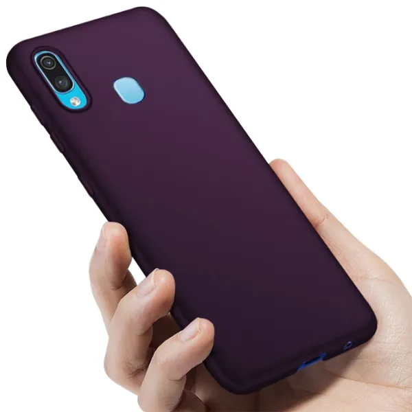 Husă pentru smartphone Samsung Galaxy A40 Screen Geeks/ Back/ TPU/ Wine Red photo 3