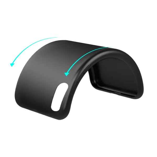 Husa Samsung Galaxy A70 Screen Geeks Back/ TPU/ Black photo 2