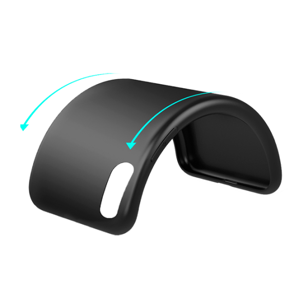 Husa Samsung Galaxy A70 Screen Geeks Back/ TPU/ Black photo 2