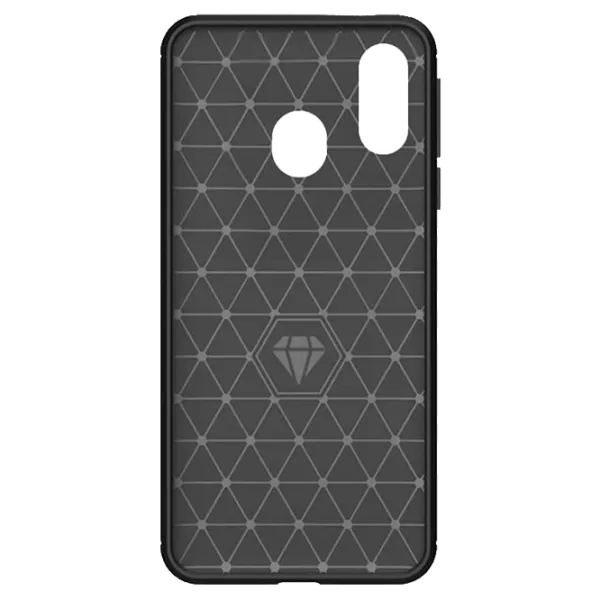 Husă pentru smartphone Samsung Galaxy A20 Cover X/ Back/ TPU/ Black photo 2