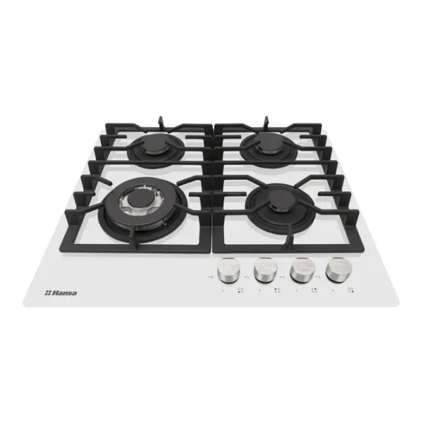 Plită Hansa BHKW63138 Gaz/ White photo 2 Plită Hansa BHKW63138 Gaz/ White photo 2