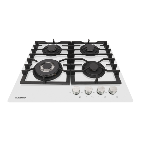 Plită Hansa BHKW63138 Gaz/ White photo 2 Plită Hansa BHKW63138 Gaz/ White photo 2