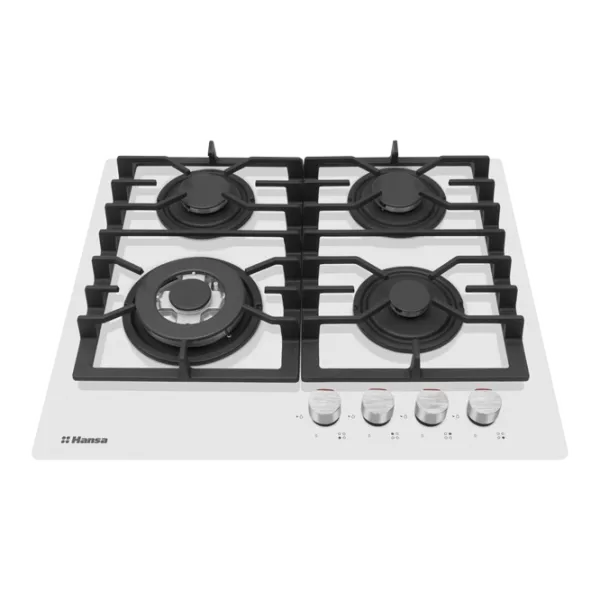 Plită Hansa BHKW63138 Gaz/ White photo 3 Plită Hansa BHKW63138 Gaz/ White photo 3