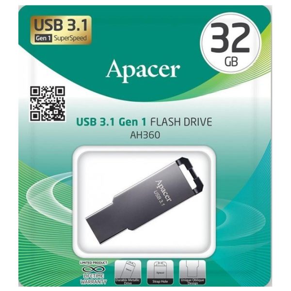Apacer AH360 32 ГБ Черный photo 6