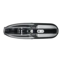 Портативный пылесос Bosch BHN14090 / Серый Черный photo 6
