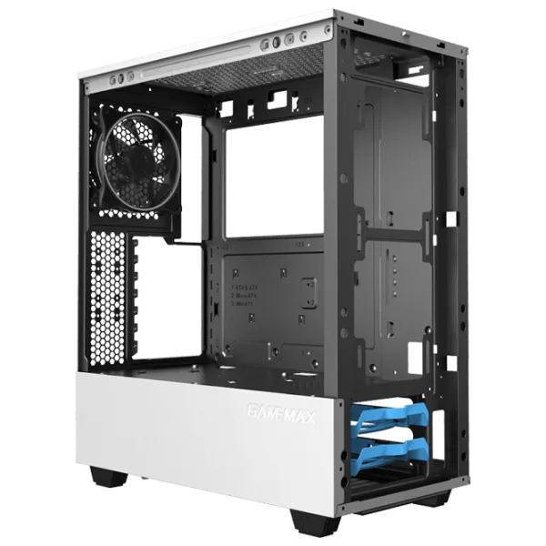 Carcasă Gamemax Panda T802 Mid Tower / White photo 6
