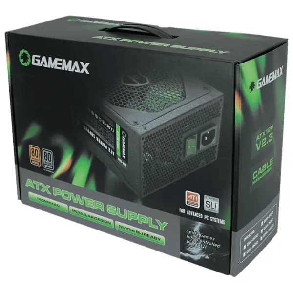 Sursă de alimentare Gamemax GM-700 80+ Bronze/ 700 W photo 5 Sursă de alimentare Gamemax GM-700 80+ Bronze/ 700 W photo 5
