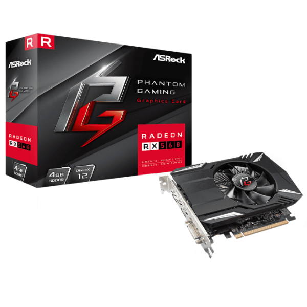 Видеокарта ASRock AMD Radeon RX 560 Phantom PCI Express x16 3.0 / 4 ГБ photo 6