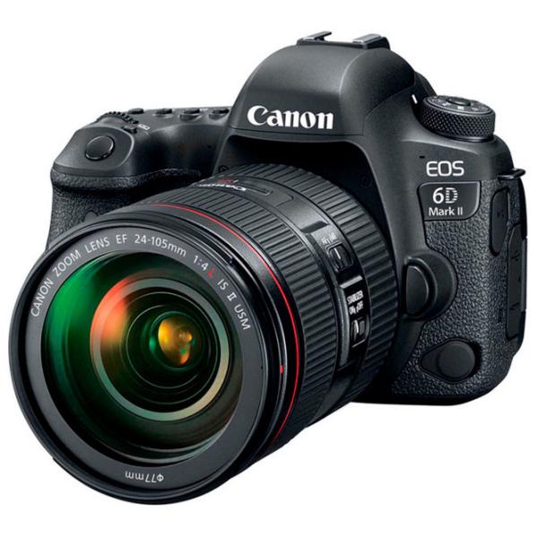 Фотоаппарат Canon EOS 6D MARK II Kit CMOS/ Черный photo 2