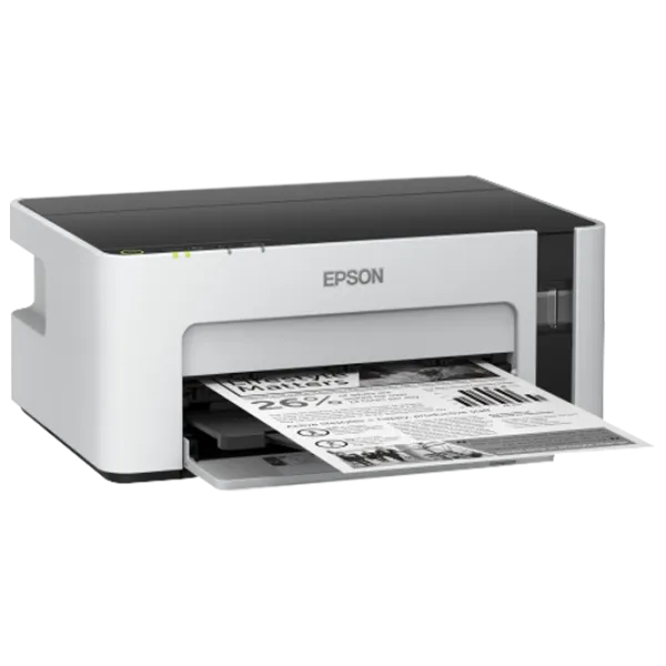 Принтер Epson M1120 Пьезоэлектрический струйный / Монохромный / Белый photo 2