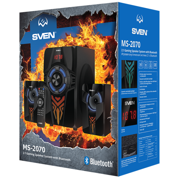 Аудиосистема Sven MS-2070 60 Вт/ Черный photo 13