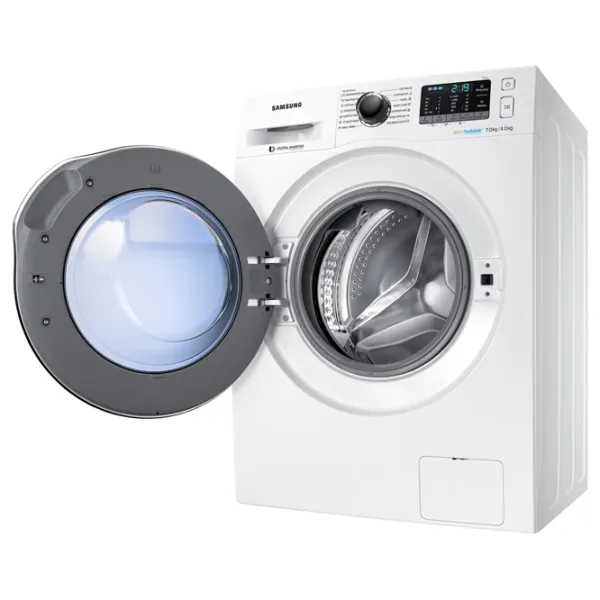 Mașină de spălat cu uscător Samsung WD70J5A10AW/LE 7 kg / 1400 rpm / White photo 3