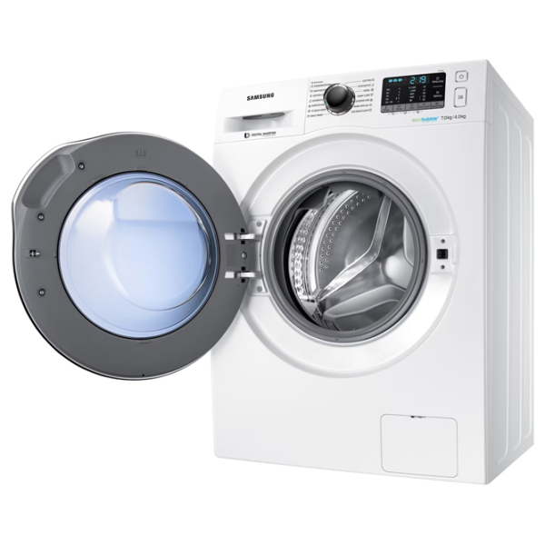 Mașină de spălat cu uscător Samsung WD70J5A10AW/LE 7 kg / 1400 rpm / White photo 3