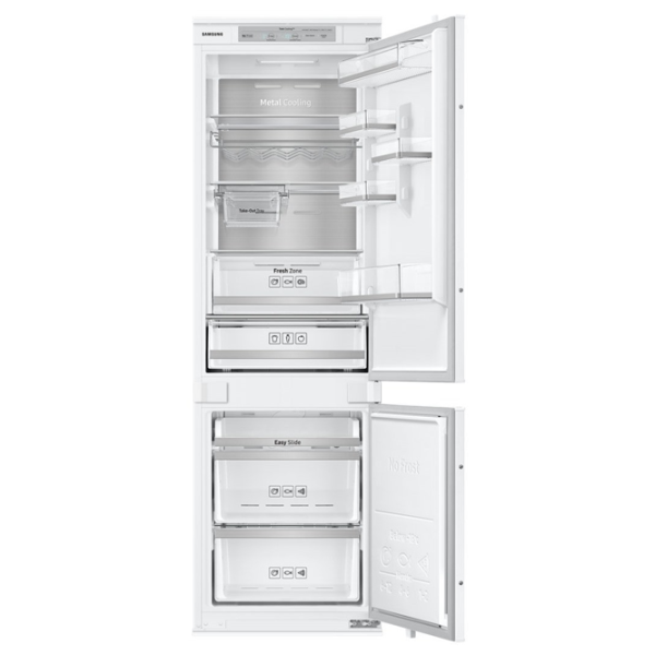 Frigider Samsung BRB260087WW/UA cu congelator jos 263 l / 177.5 cm / White photo 4