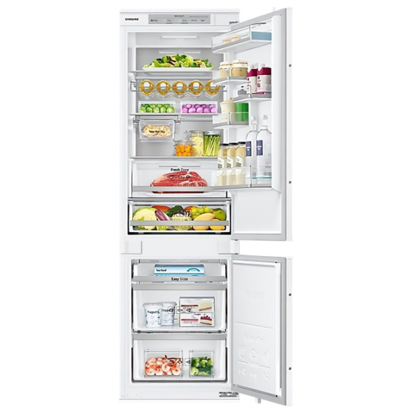 Frigider Samsung BRB260087WW/UA cu congelator jos 263 l / 177.5 cm / White photo 5