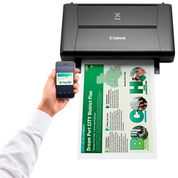 Принтер Canon Pixma IP110 Струйный/ Цветная/ Черный photo 5