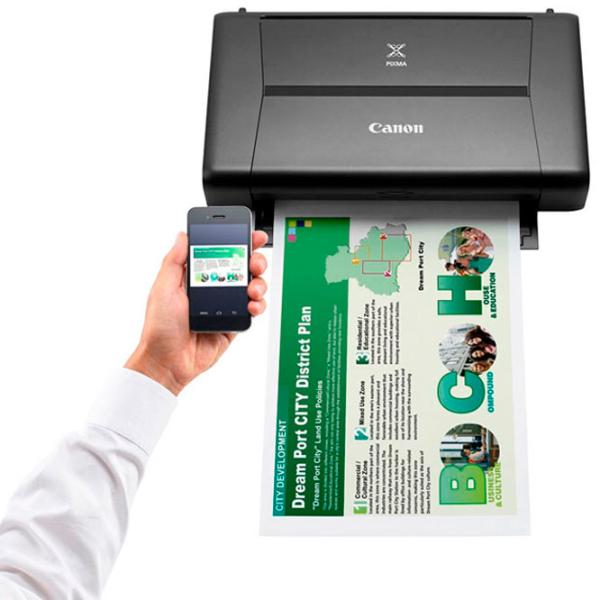 Принтер Canon Pixma IP110 Струйный/ Цветная/ Черный photo 5