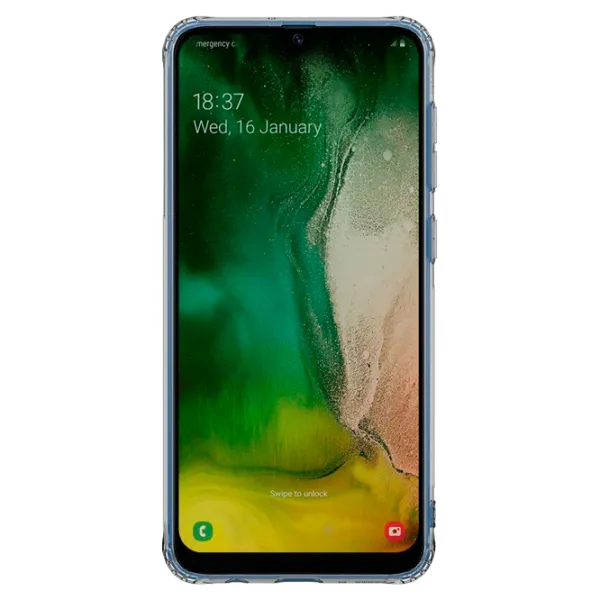 Husă pentru smartphone Samsung Galaxy A30 Nillkin/ Back/ TPU/ Transparent Gray photo 2