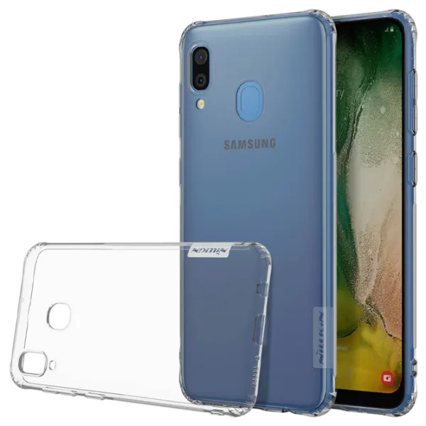 Husă pentru smartphone Samsung Galaxy A30 Nillkin/ Back/ TPU/ Transparent Gray photo 4