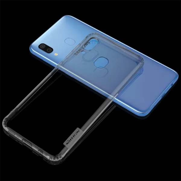 Husă pentru smartphone Samsung Galaxy A30 Nillkin/ Back/ TPU/ Transparent Gray photo 5